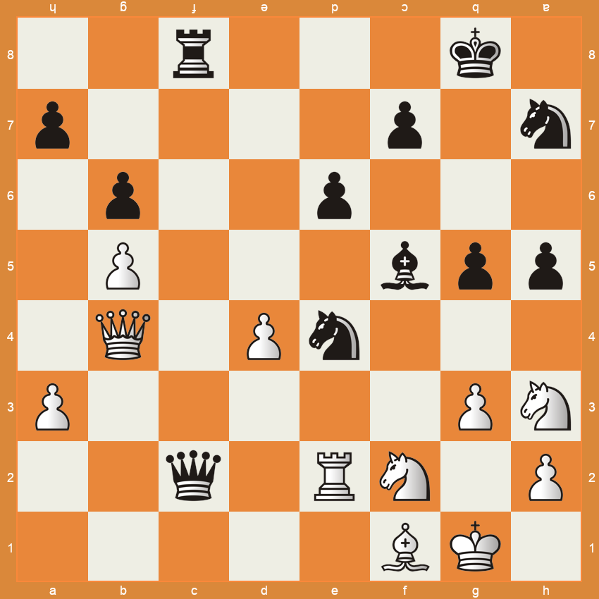 Position après 36. Te2