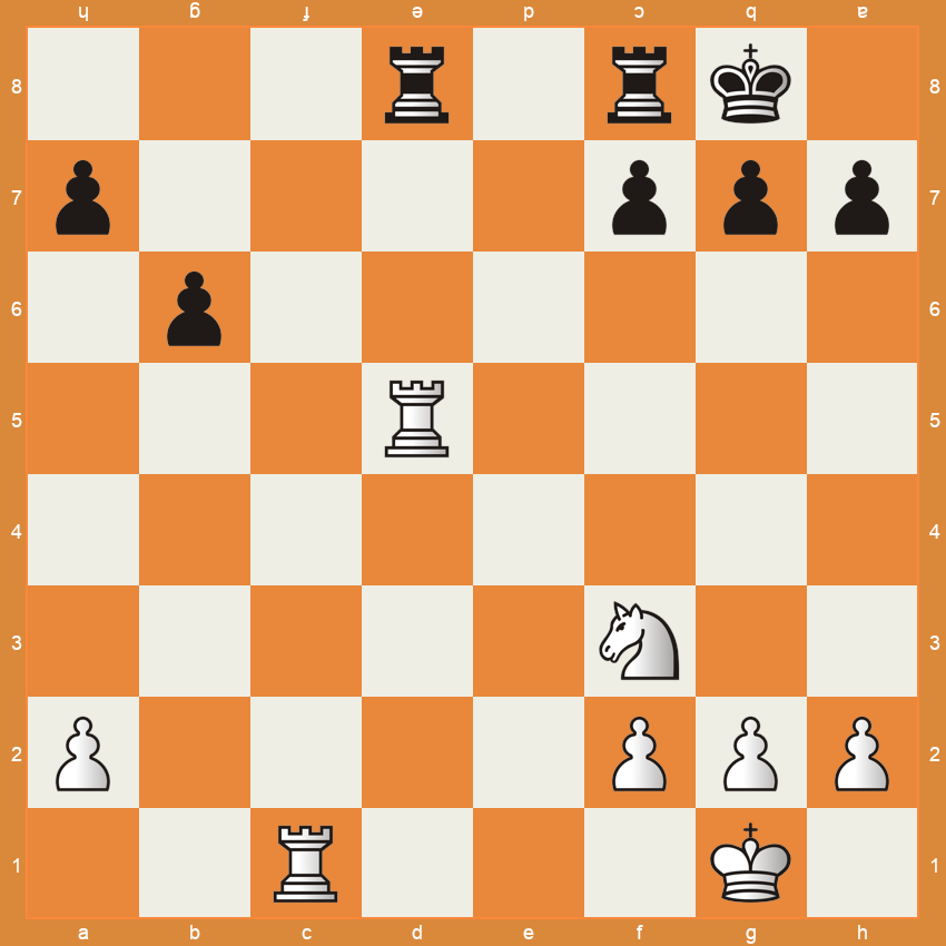 Position après 32. Txd5